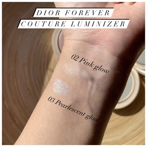 dior luminizer pink glow|Dior forever couture luminizer highlighter.